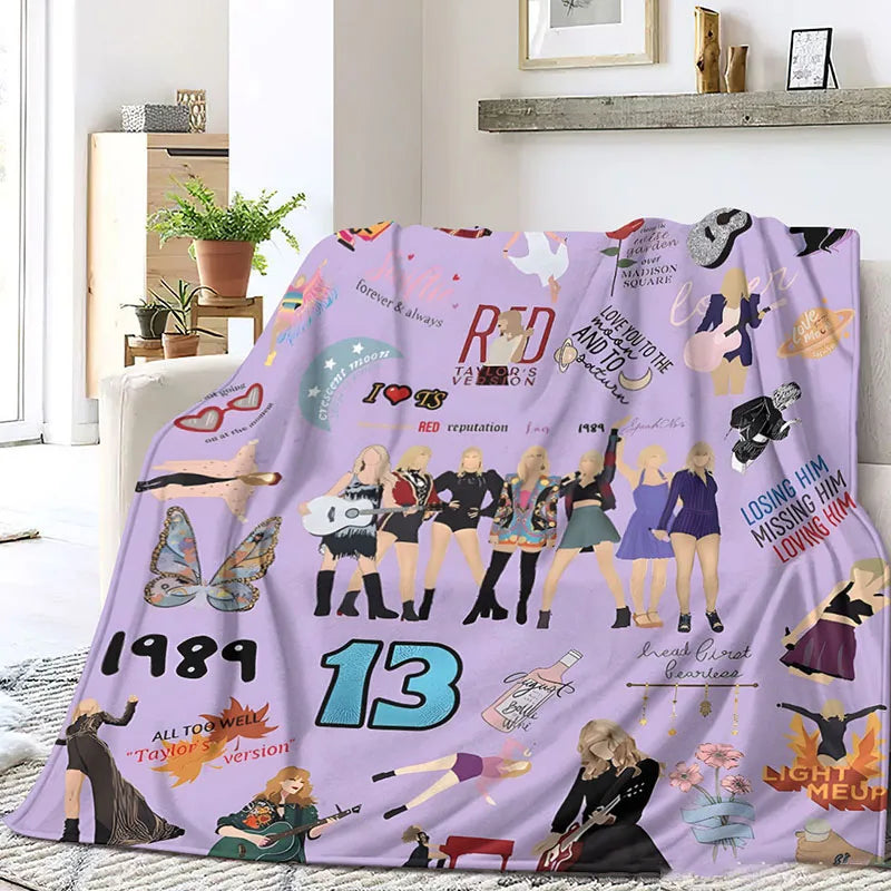 Swift Dreams Plush Fleece Blanket